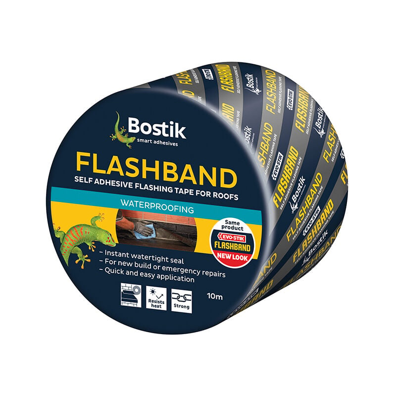 Evo-stik - 30816347 Flashband Roll Grey 100mm x 10m EVOFB100