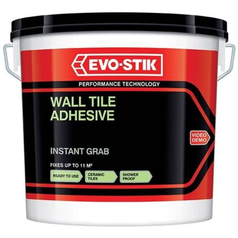 Instant Grab Wall Tile Adhesive 10 Litre Evo416642