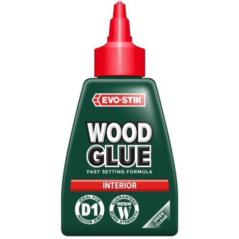 Evo-Stik Resin 'W' Interior Wood Adhesive Mini Pack – 50ml/65ml, Suitable for Interior Wood Bonding