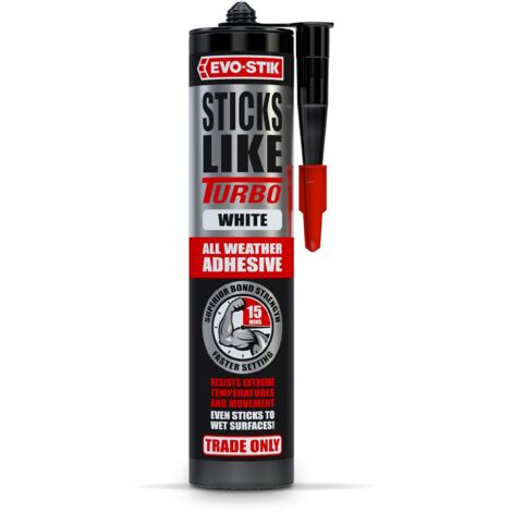 EVO-STIK Sticks Like Turbo White 290ml EVO30606786