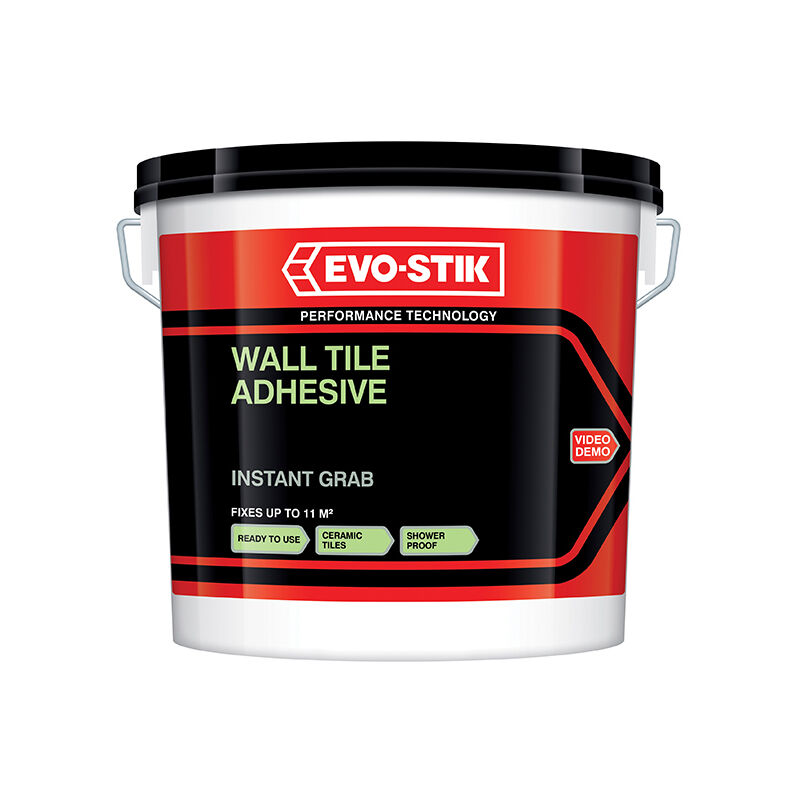 EVO-STIK 30812629 Instant Grab Wall Tile Adhesive 10 litre EVO416642