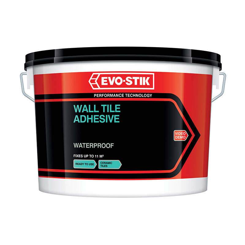 EVO-STIK 30811582 Waterproof Wall Tile Adhesive 1 litre EVO416703