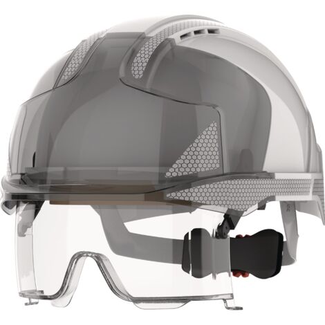 EVO® Vistalens® White/Fumed ABS Industrial Escalation Cuffie in 397. EN 50365 JSP
