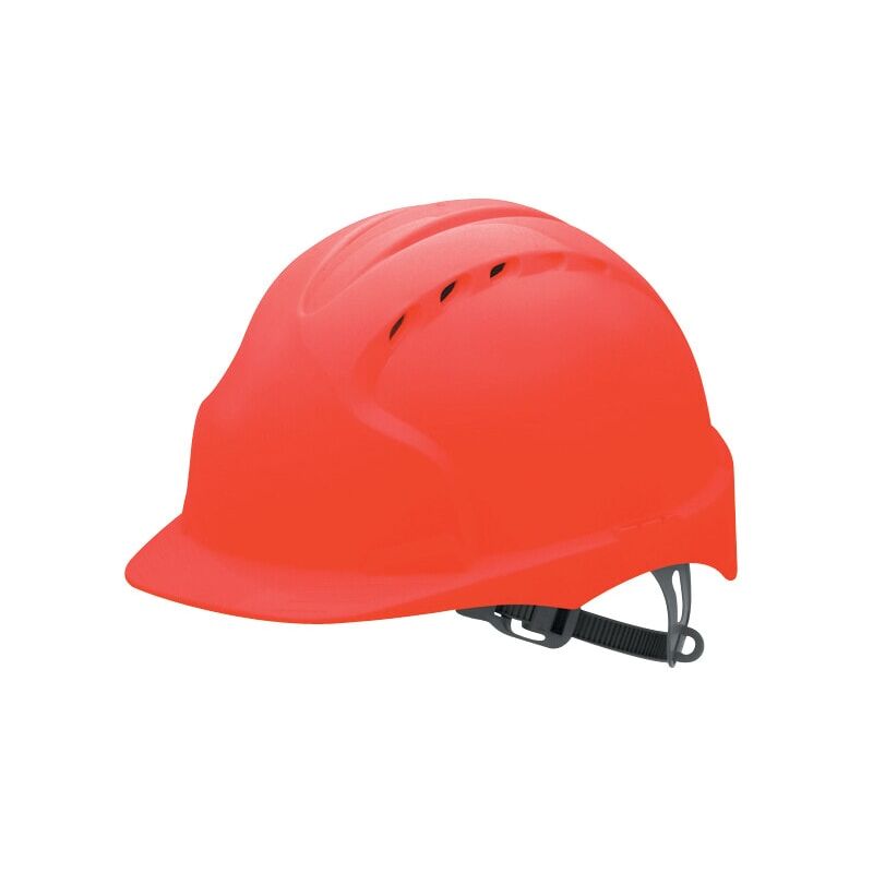 EVO2 Vented Red Safety Helmet - JSP