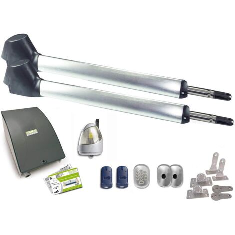 EVO748 T automatisme kit motorisation - DUCATI HOME-AUTOMATION - AUTOMATISME DE PORTAIL -  pour portail battant maxi 4m/350kg chaque vantail avec le vérin télescopique