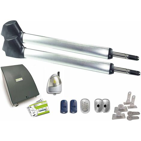 EVO748 T automatisme kit motorisation - DUCATI HOME-AUTOMATION - AUTOMATISME DE PORTAIL - pour portail battant maxi 4m/350kg chaque vantail avec le vérin télescopique