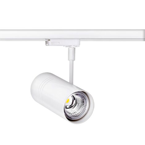 EVOLI Spot Rail 3 all.023 blanc angle 36° LED intég. 10,5W 4000K 850lm ARIC 50971