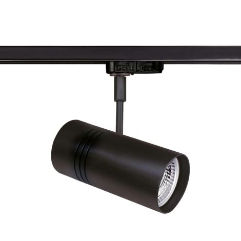 EVOLI Spot Rail 3 all.023 noir angle 36° LED intég. 10,5W 3000K 850lm ARIC 50972