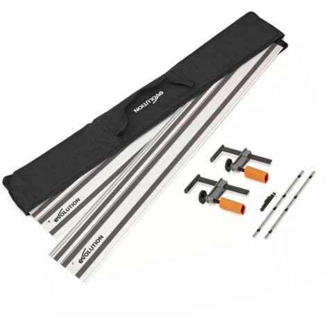 Evolution 004-0012 ST2800 Guide Rail Kit - 2 x 1400mm Rails, Connector, Clamp and Bag