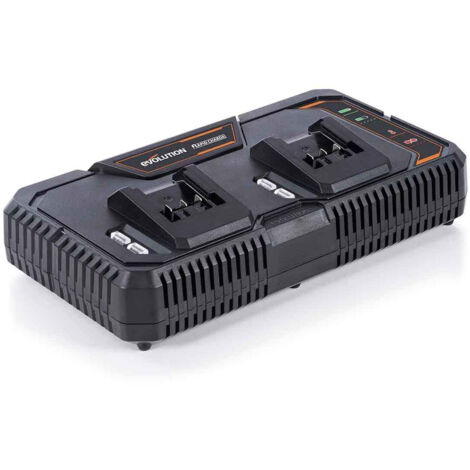 Evolution 108-0001A R18RCH-Li2 EXT Double Dock Rapid Charger 18V Li-ion EVLR18RCH2