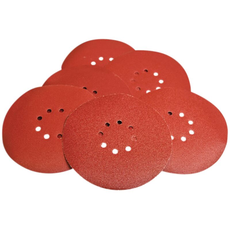 Evolution Power Tools 120-Grit Drywall Sander Discs (6-Pack) for Dust-Free Wall Finishing