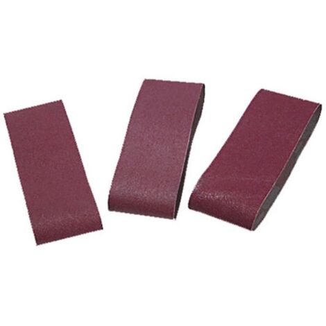 Evolution BELTSANDP100 Mini Belt Sander Belts 303 x 40mm 100g Pack 3 EVLBELTP100