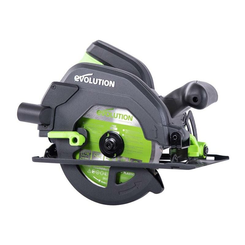 Evolution F165CCSL Multi-Material Circular Saw 1200W 240V EVLF165CCSL