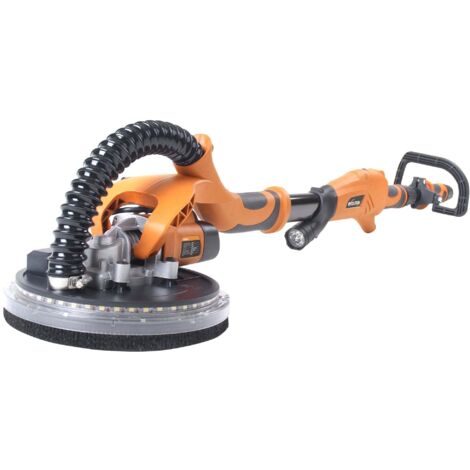 Evolution – Ponceuse girafe télescopique 710W – Vitesse variable 600-1500 tr/min – Disque 225mm – Bras extensible jusqu'à 1,97m – 6 disques abrasifs inclus - R225DWS