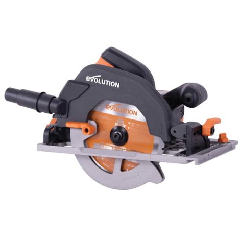 Evolution Power Tools R185CCSX+ Circular Track Saw 185mm 1600W 110V EVLR185CSXPL