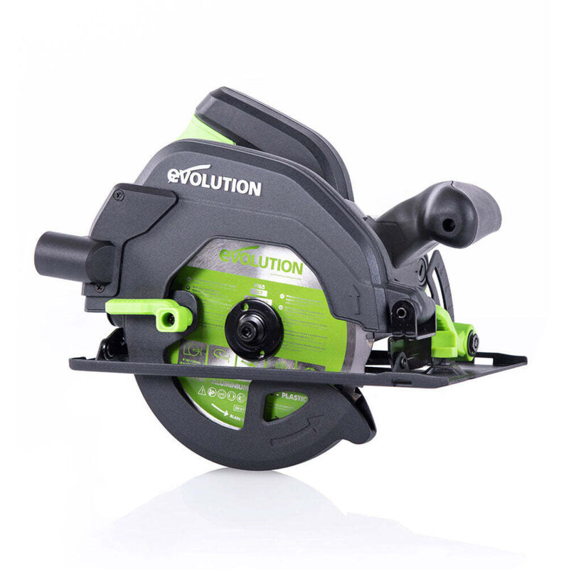 EVOLUTION Power Tools Scie circulaire multi-materiaux F165CCSL