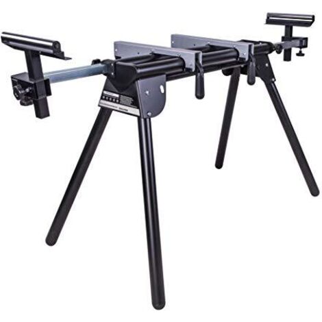 Evolution Power Tools - Supporto troncatrice con estensioni, Nero