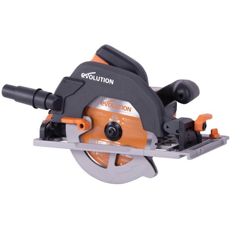 Evolution R185CCSX Circular Track Saw Kit 185mm 1600W 110V EVLR185CCSXL