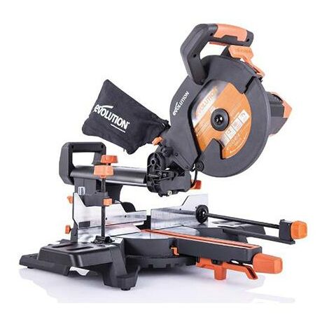 EVOLUTION R255SMS+ MULTI-MATERIAL MITRE SAW -