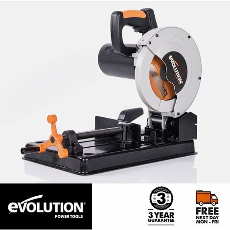 Evolution RAGE4 - 185mm Chop Saw with TCT Multi-material Cutting Blade (230V)