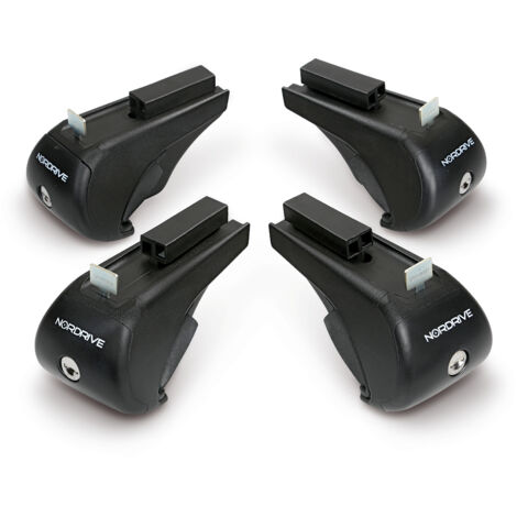 Evos RS (Rail Steel), kit 4 piedi per barre in acciaio