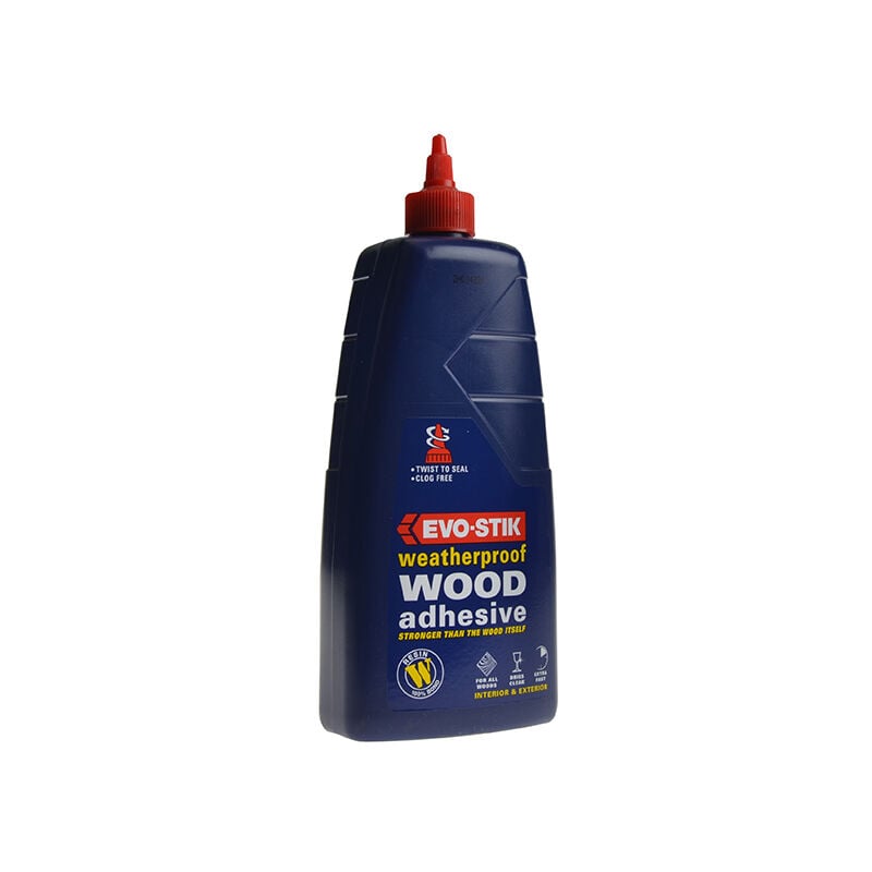 Wood Glue Exterior 1 litre EVOWP1L - Evo-stik