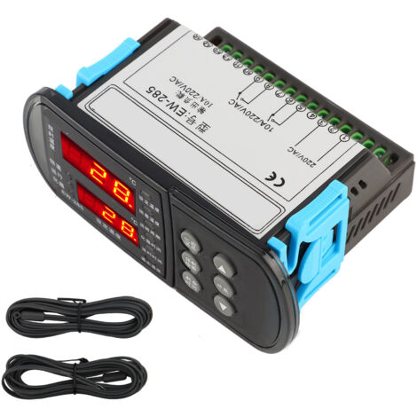 EW-285 AC220V Digitaler Temperaturregler Abtau-Thermostat für Gefrierschränke