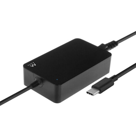 EW3980 adaptador e inversor de corriente Interior 65 W Negro