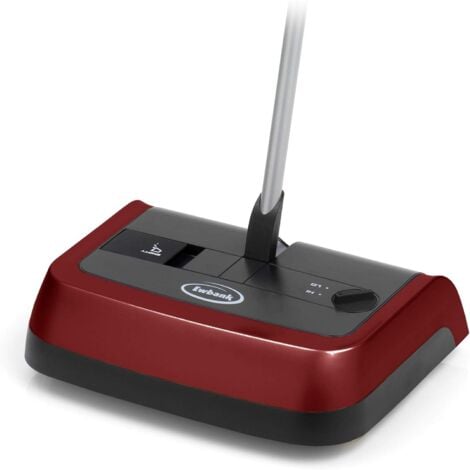 Ewbank 830UKR Evo3 Manual Carpet Sweeper, Red