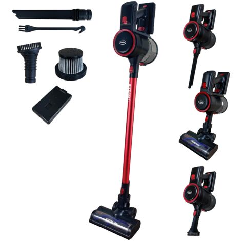 Ewbank EWVC3210 AIRDASH1 2-In-1 Cordless Stick Vacuum Cleaner, Red/Black