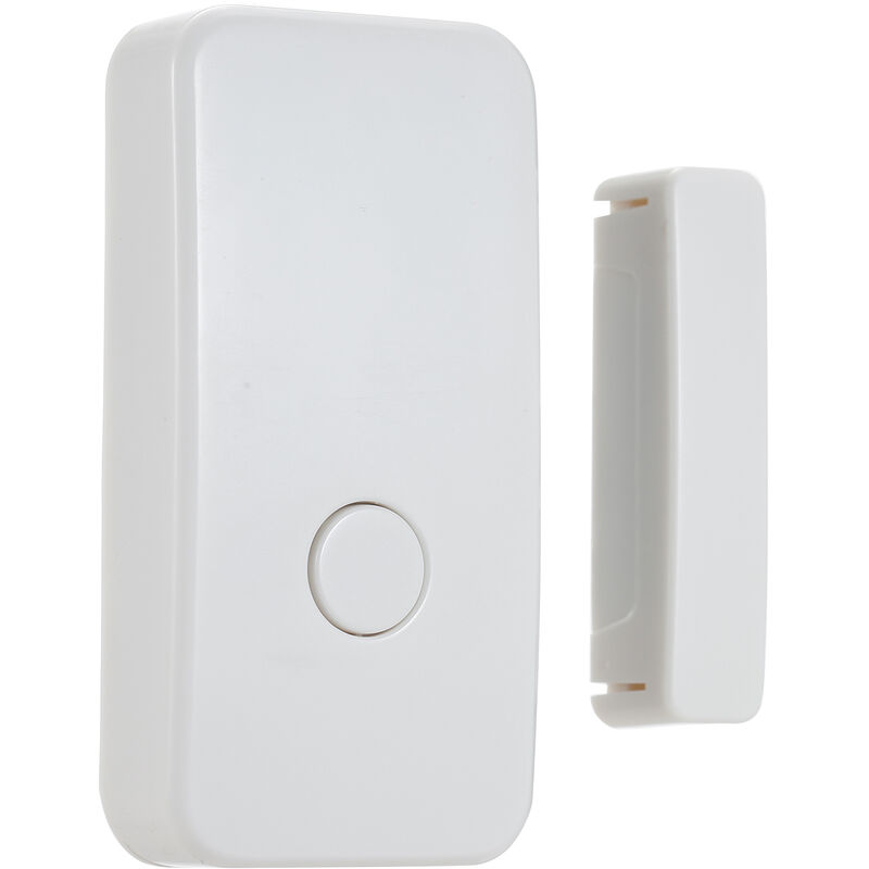 Asupermall - eWeLink 433Mhz Door Window Alarm Sensor Wireless Door Sensor Anti-Theft Alarm Compatible With Alarm Host or rf Bridge For Smart Home
