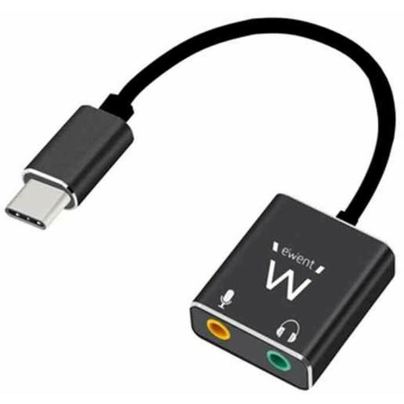 

Ewent Adaptador Audio Jack Ewent EC1645 USB C