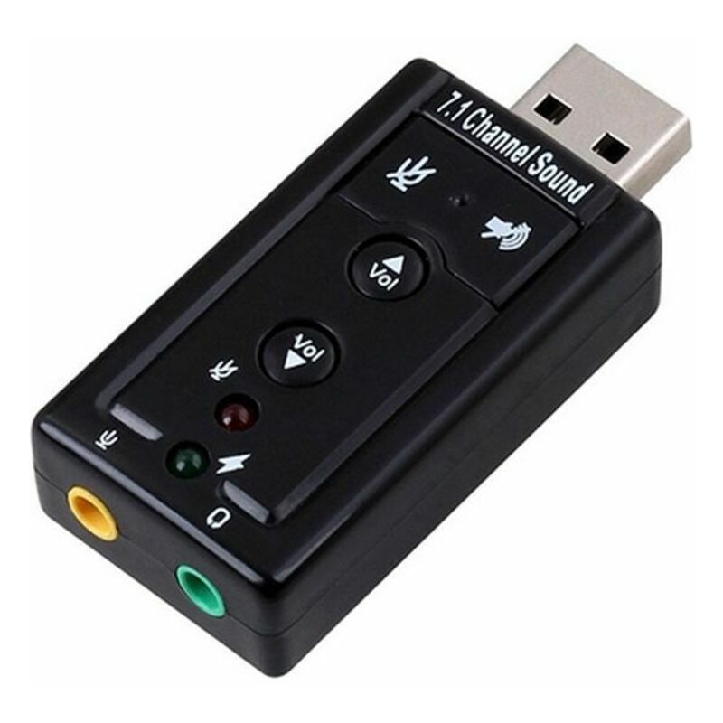 

Ewent Adaptador de Sonido USB Ewent EW3762