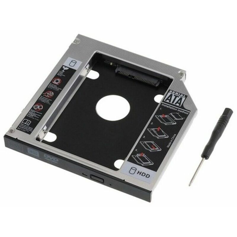 

Adaptador HDD/SSD SATA para Unidad Óptica (12,7 mm) EW7005 - Ewent