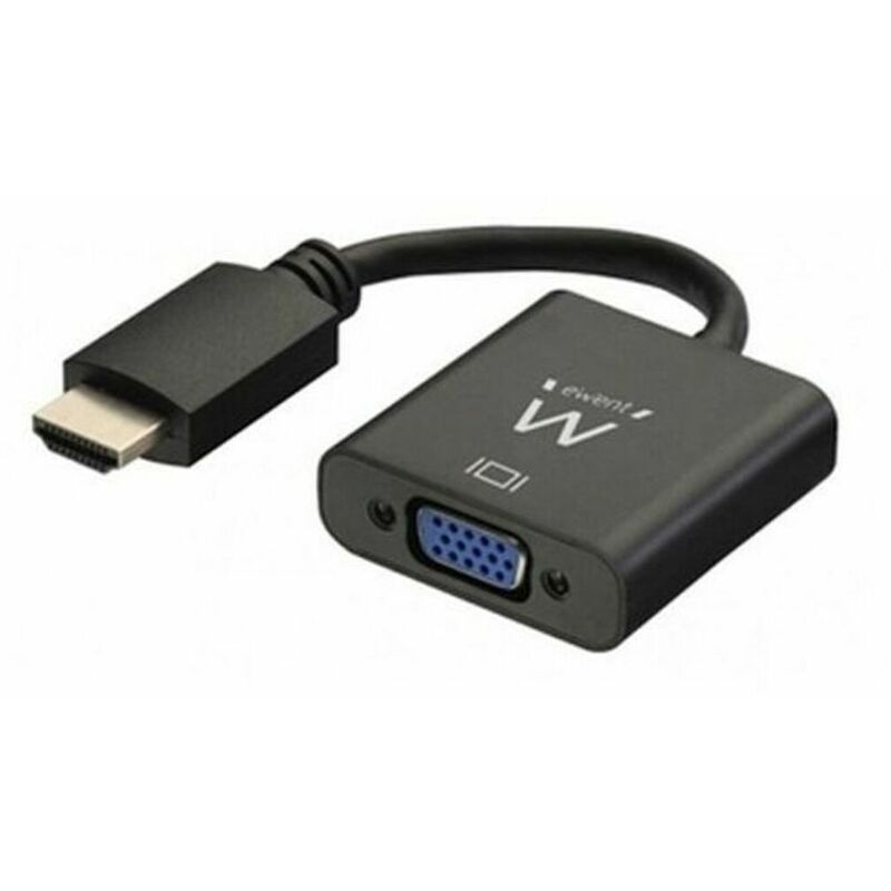 

Adaptador HDMI a VGA con Audio AISCCI0306 EW9864 0,23 m Negro - Ewent