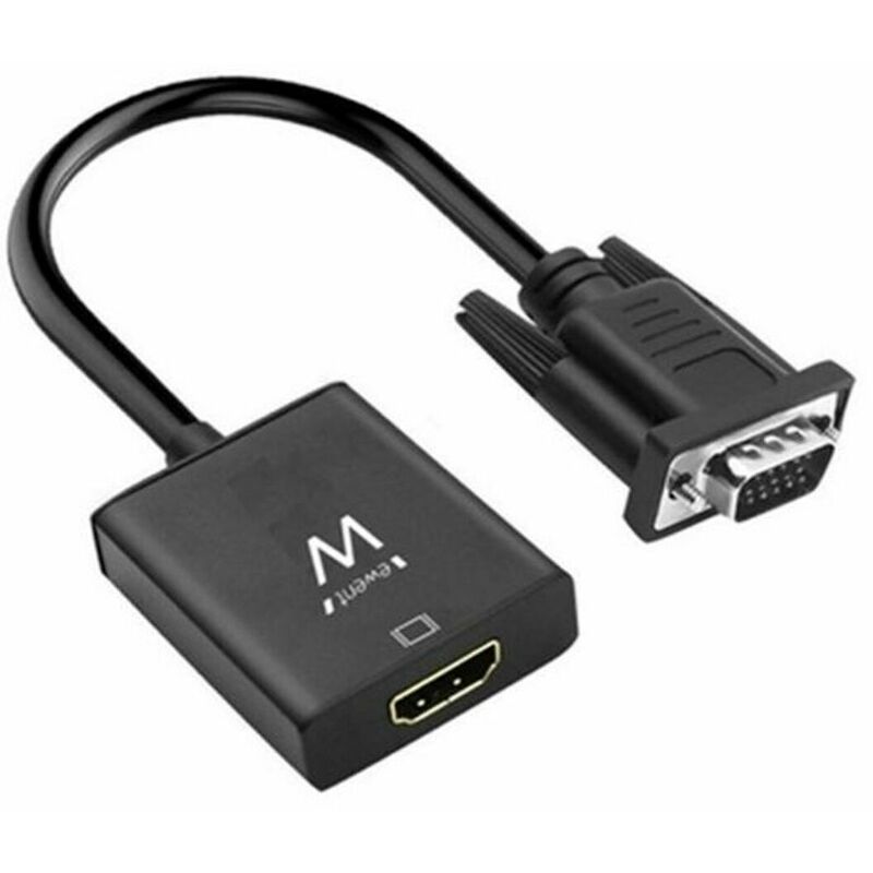 

Adaptador VGA a HDMI con Audio EW9866 - Ewent