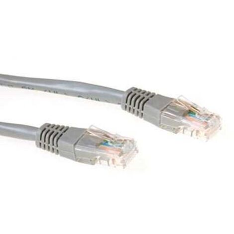 Ewent - CABLE DE RED U/UTP / 0.5 m / GRIS / MACHO - MACHO