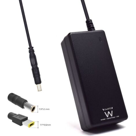 EWENT Cargador 65 w Lenovo 2 tips