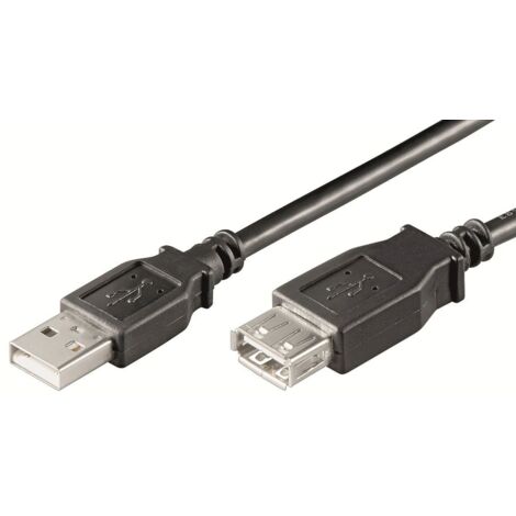 Ewent EC1011 cable USB 1 m USB A Negro