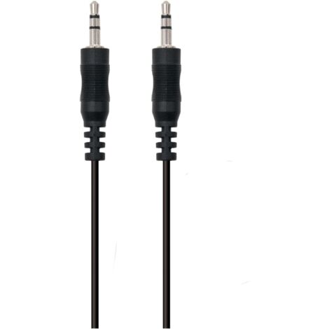 Ewent EC1609 Cavo Audio Jack 3,5 mm Nero 10 Metri