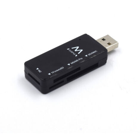 Ewent EW1049 lector de tarjeta USB 2.0 Negro