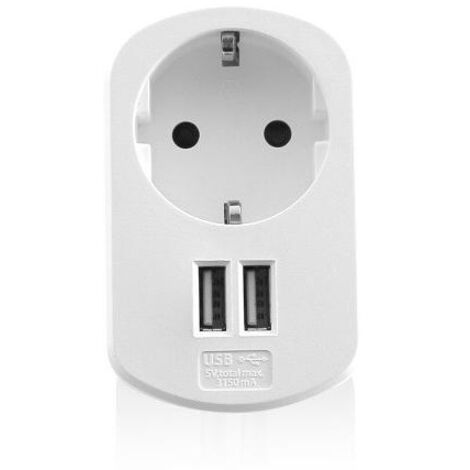 Ewent EW1211 Caricabatterie per dispositivi mobili Bianco Interno