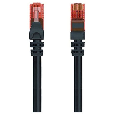 ewent IM1014 câble ethernet noir 2 mètres Cat6