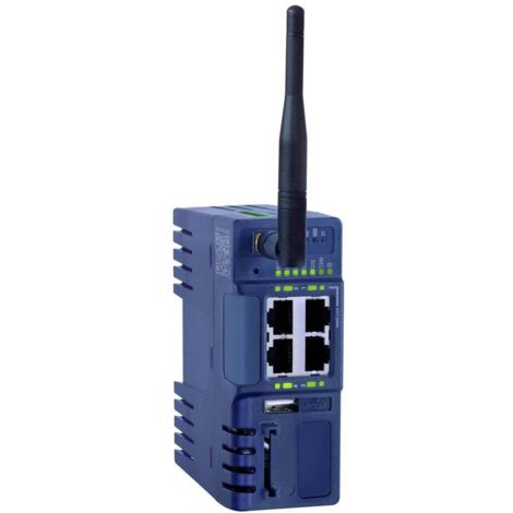 EWON EC7133J00MA Router per manutenzione a distanza WLAN, USB, Ethernet Numero di ingressi: 2 x Num. uscite: 1 x 12 V/