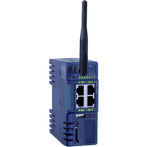 EWON EC7133J00MA Routeur de télémaintenance WiFi, USB, Ethernet Nombre d'entrées: 2 x Nbr. de sorties: 1 x 12 V/DC, 24 V/DC 1 pc(s) D237042