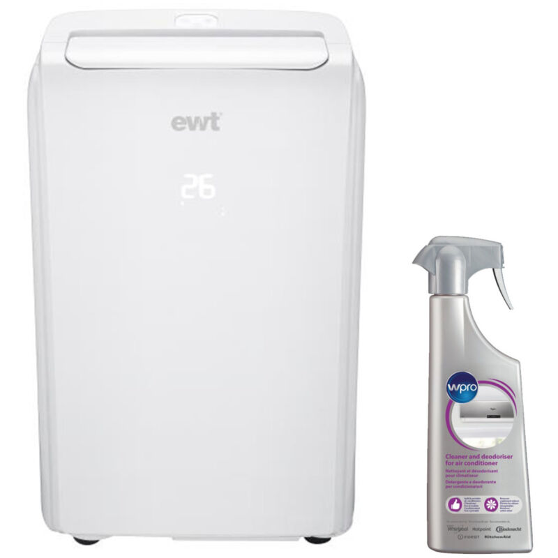 EWT - Climatiseur mobile réversible Snow'Air 9000 2.5 kW Blanc Classe a