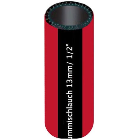 Ewuaqua Gummi-Wasserschlauch iRubber 76096 Gartenschlauch, 3/4", 25 m Schlauch, 20 bar