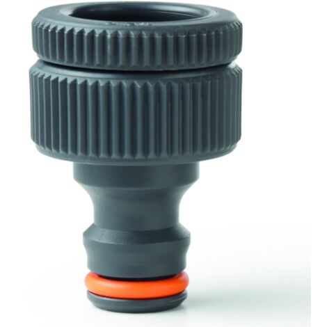Ewuaqua Hahnstück Kupplung 72043 3/4/1/2 x 1/2", mit Adapter, Kunststoff, Gardena kompatibel