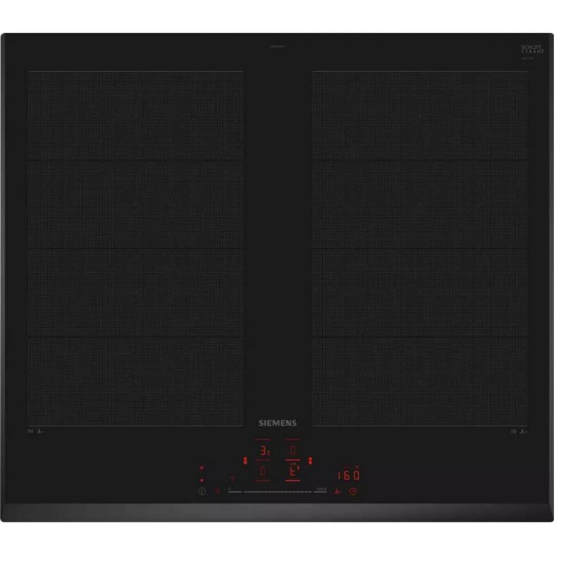 Siemens - Table de cuisson induction 60cm 4 feux 7400w noir EX651HXC1E