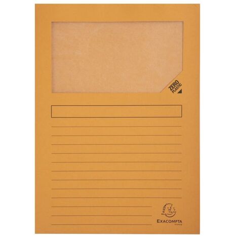 Exacompta 50104E Sobrefundas Naranja Formato A4